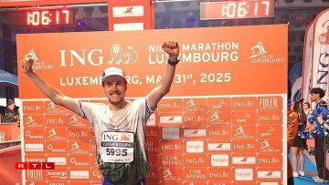Benjamin Polin, vainqueur du semi-marathon.