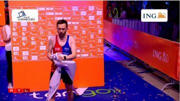 Philippe Gillen vient de passer la ligne d'arrivée.