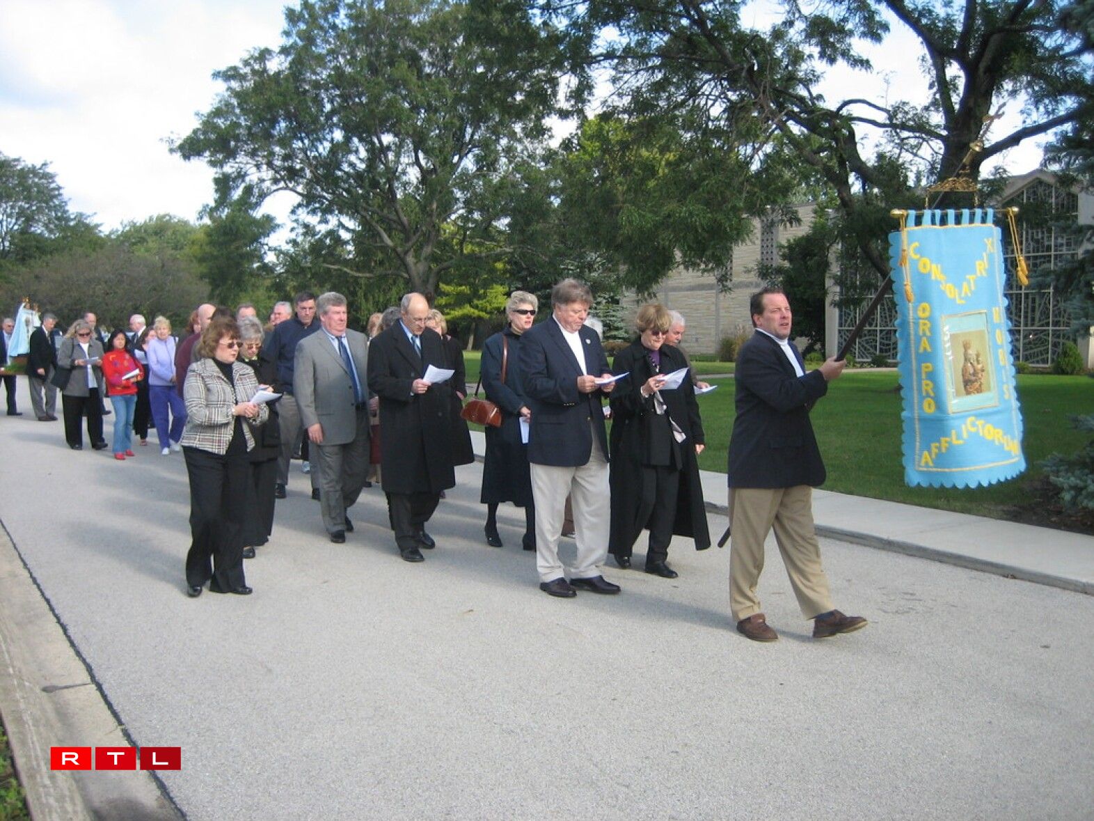 Procession with Our Lady of Luxembourg - Des Plaines, Illinois - 2009.