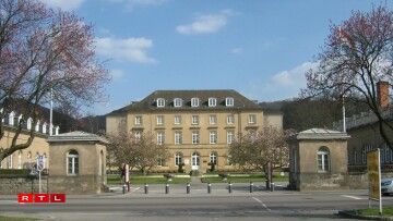 Walferdange Castle in 2011, now a part of the University of Luxembourg.