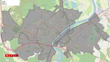 Zones où le masque est obligatoire à Thionville et dans les communes proches.