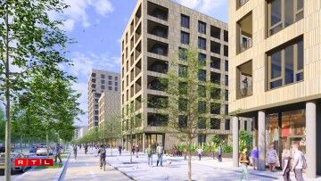 Images de présentation du quartier JFK Sud au Kirchberg