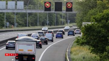 Um Punkt 6.15 Auer e Méindeg de Moie sinn d'Panneauen op 90 km/h gesprongen