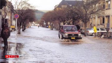 1995 floods in Ettelbruck.