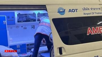 C'est dans cette ambulance que le Luxembourgeois a été transporté à l'hôpital