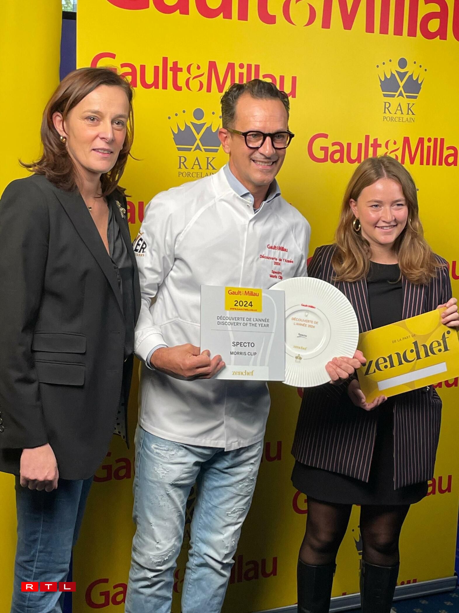 Morris Clip, chef du Specto à la Belle Étoile, récompensé dans la catégorie