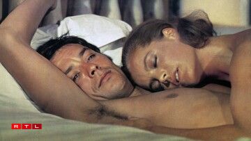Den Alain Delon mam Romy Schneider am Film