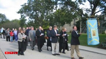 Procession with Our Lady of Luxembourg - Des Plaines, Illinois - 2009.