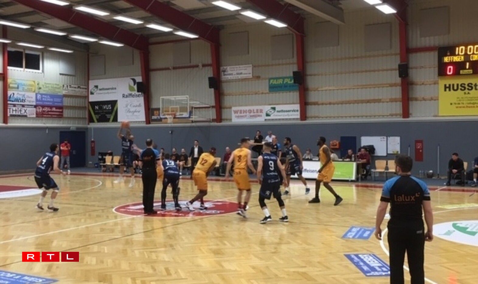 Impressioune vum Match Hiefenech géint Konter.