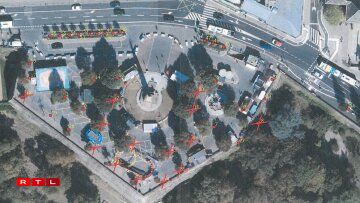 De geplangte Reamenagement vun der Place de la Constitution