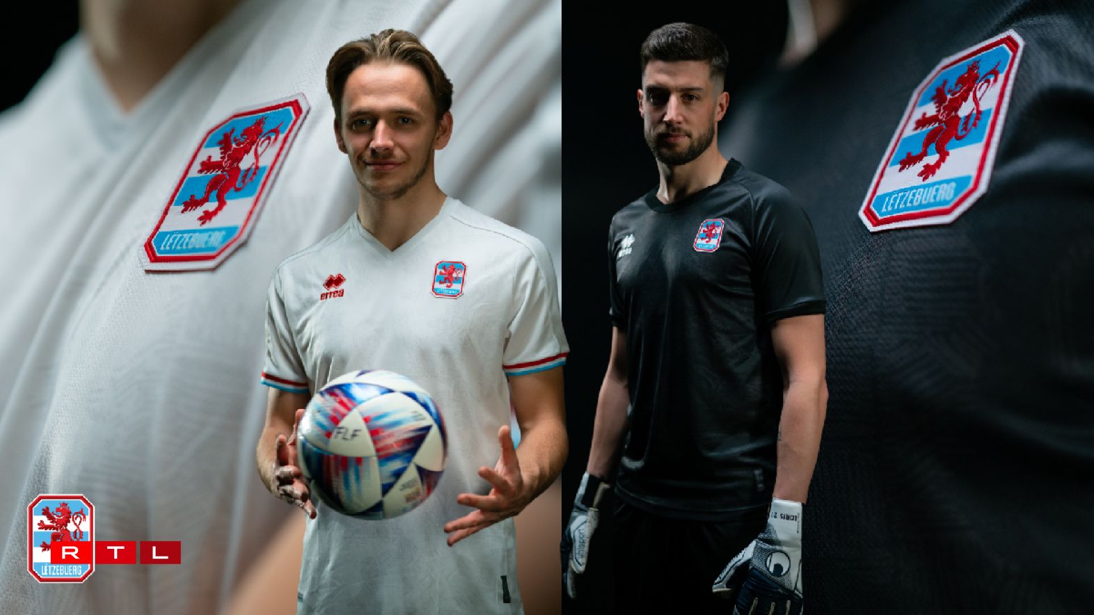 Le troisième maillot de l'équipe nationale luxembourgeoise de football