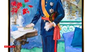 De Portrait vum Grand-Duc Guillaume vum Roland Schauls.