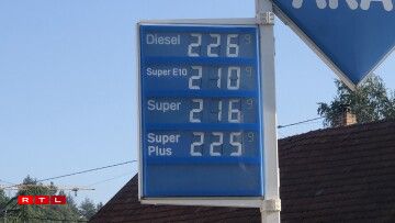 D'Spritpräisser den 1. September 2022 zu Mettlach, eng 25 Kilometer vu Réimech ewech.