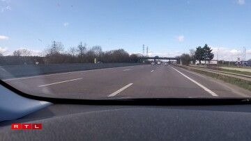 La radar de La Maxe dans le sens-Thionville-Metz.