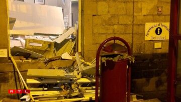 De Johanns George war no der Sprengung de Moien op der Plaz.