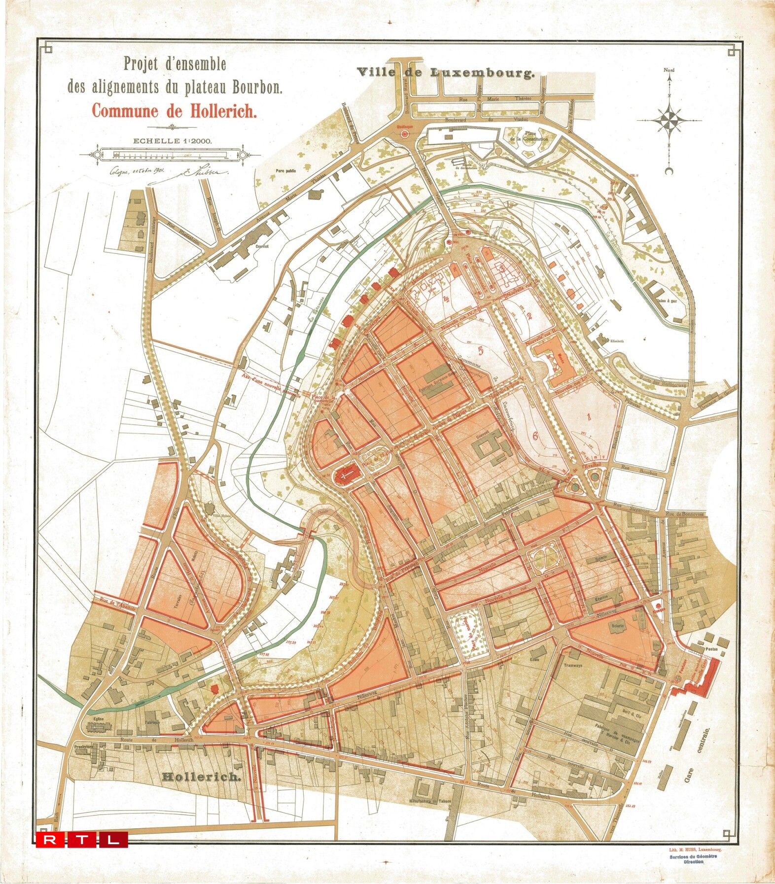 De Plan-Stübben, Plateau Bourbon, 1901.