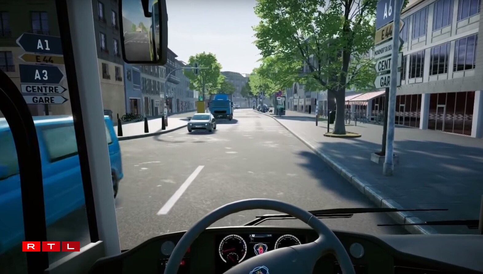 Pour certaines rues, les concepteurs ont pris clairement des libertés avec la réalité...