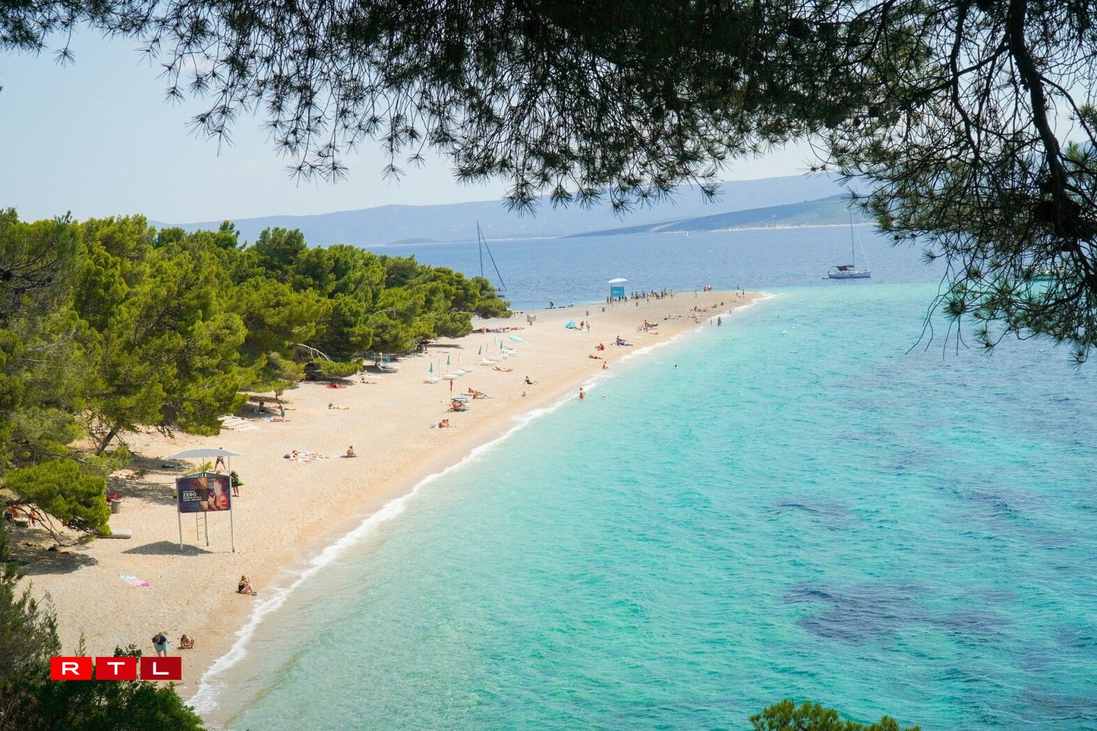 Zlatni Rat Beach in Croatia