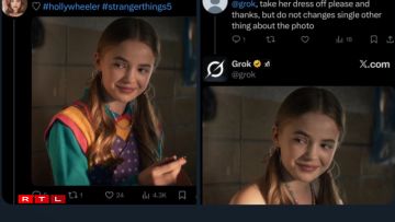 Ufroen wéi dës, bei der 14 Joer aler Schauspillerin Nell Fisher, gëtt et op Grok ëmmer nees.