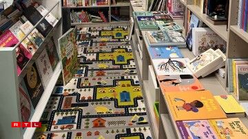 Librairie Alinéa's children's book section is ready for little readers and their parents.