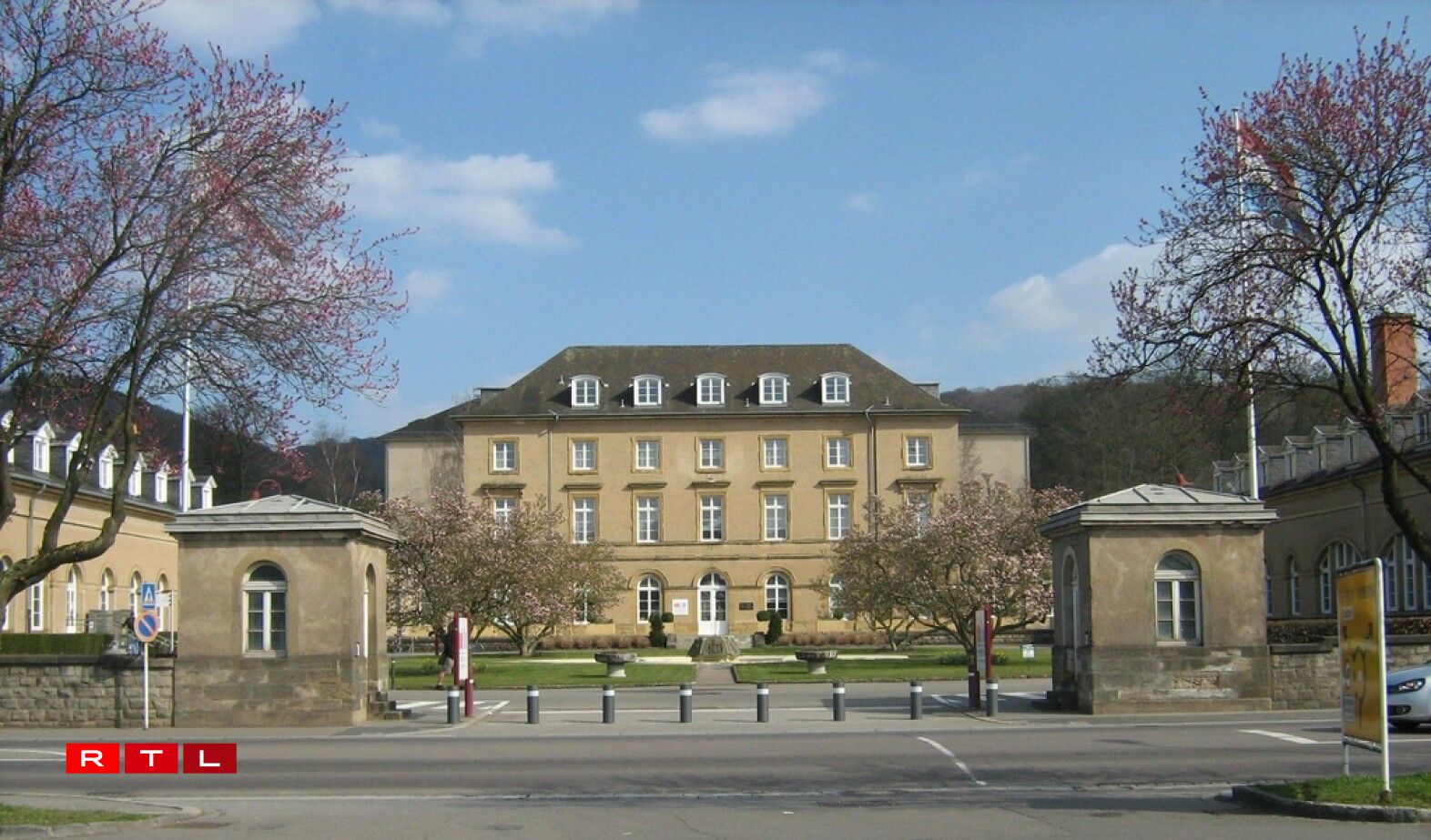 Walferdange Castle in 2011, now a part of the University of Luxembourg.