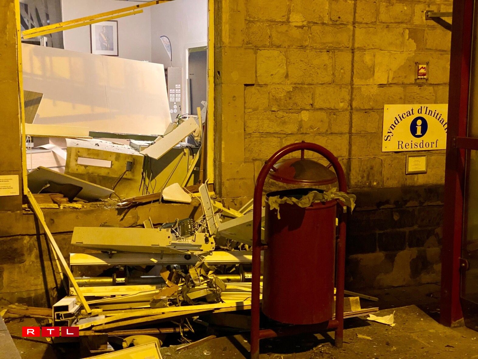 De Johanns George war no der Sprengung de Moien op der Plaz.