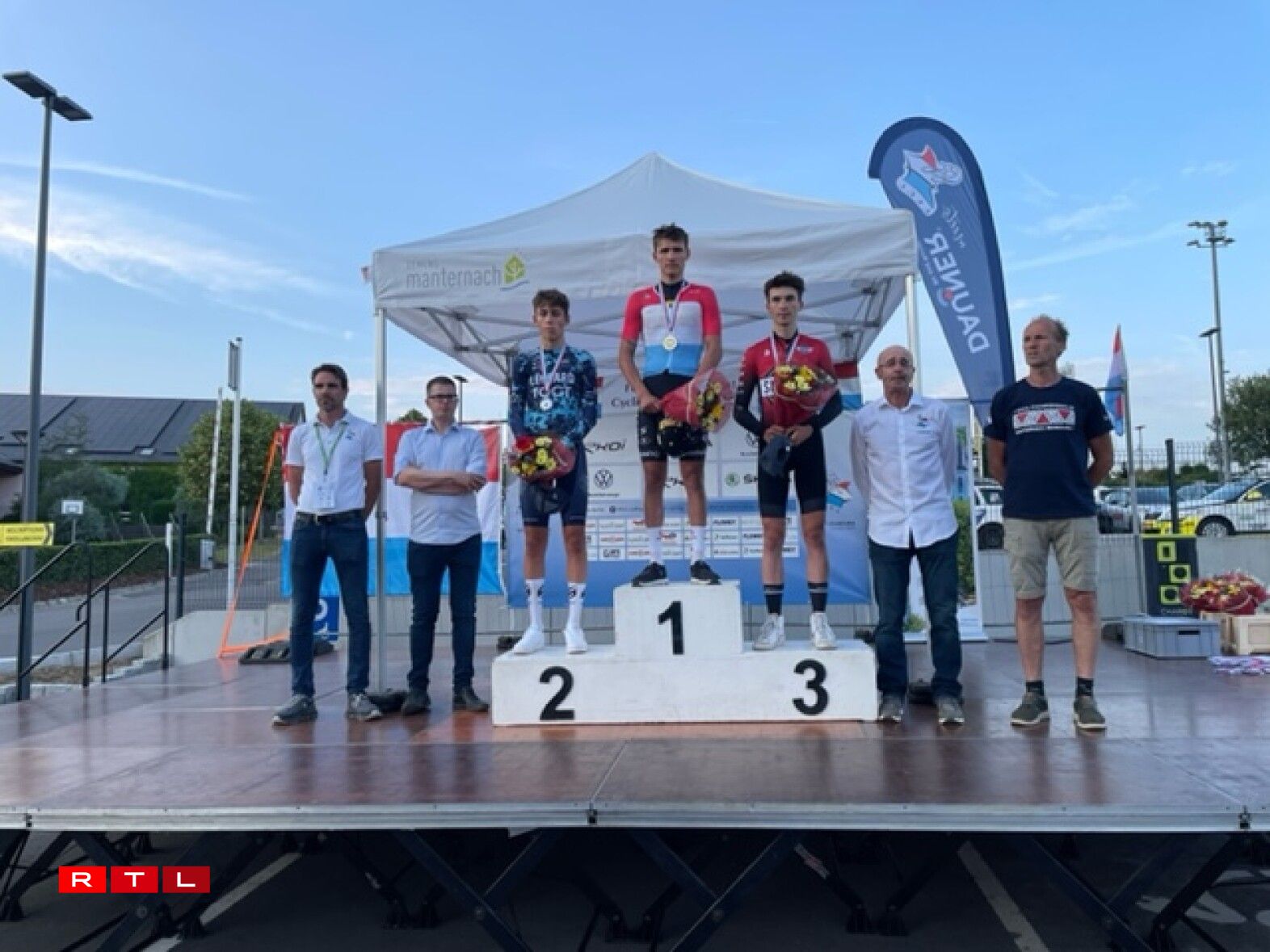 Le podium des Espoirs