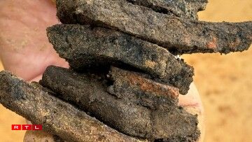 Schierbelen, déi eventuell aus der Bronzen- oder Kelten-Zäit stamen.