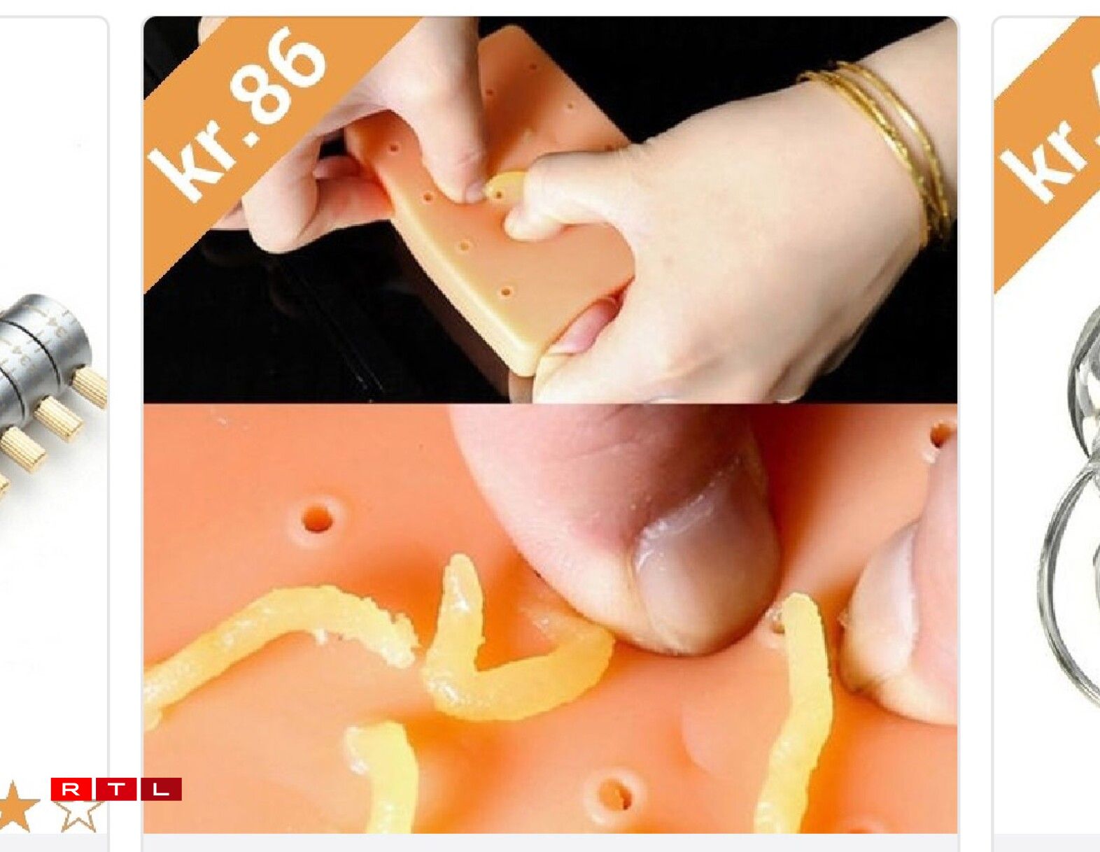 Pimple squeezing practice thingy? Any other uses for this?