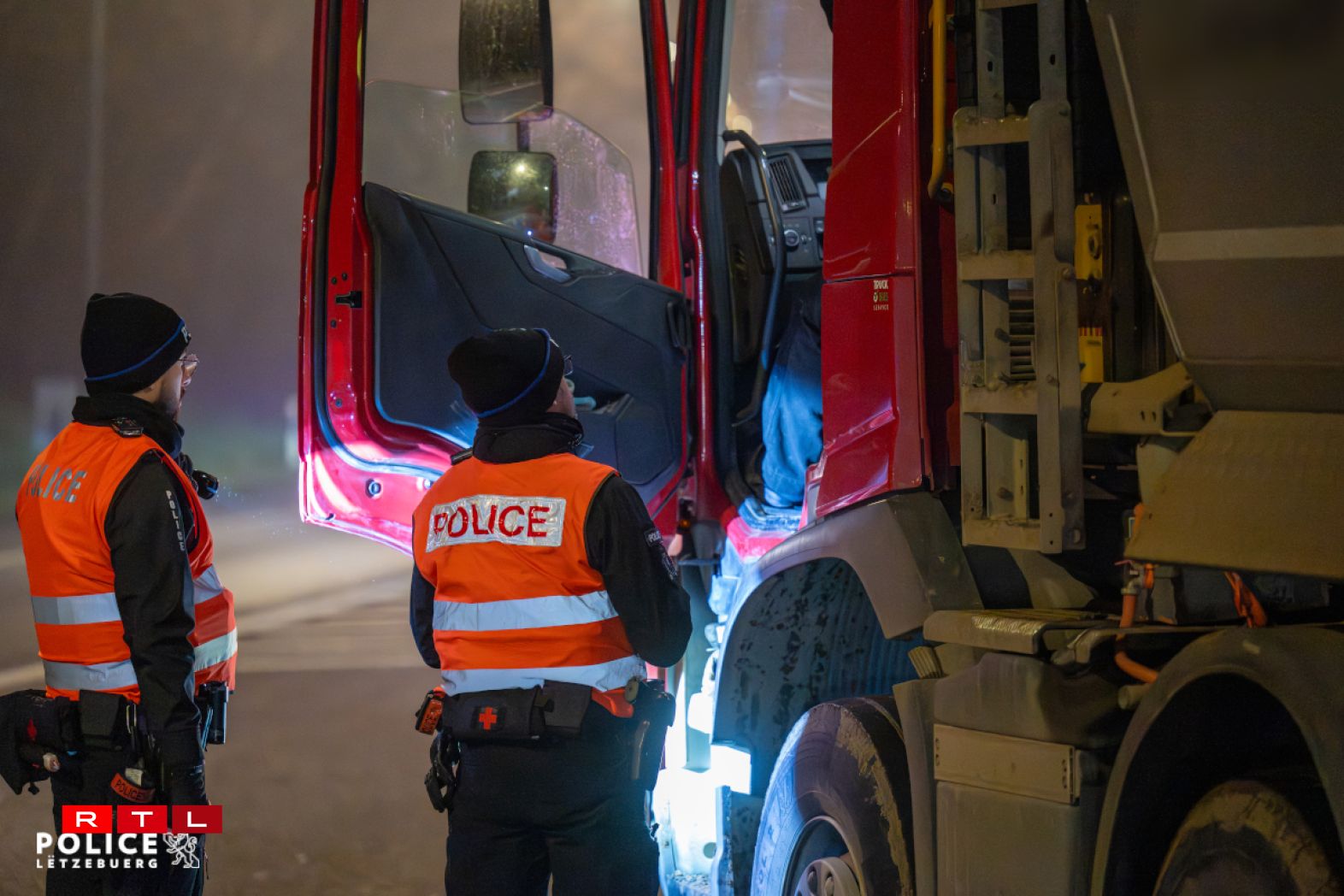 Grouss Policekontroll am Kader vun der Verkéierssécherheetscampagne "Gutt gesinn" den 20. Januar 2026 vu 7 bis 9 Auer op der N31 zu Péiteng.