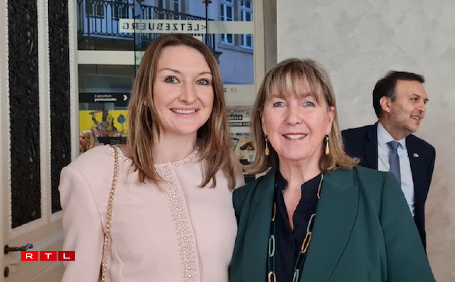 (L-R:) Jade Marie Bajai, Lydie Polfer, Danial Shaikh