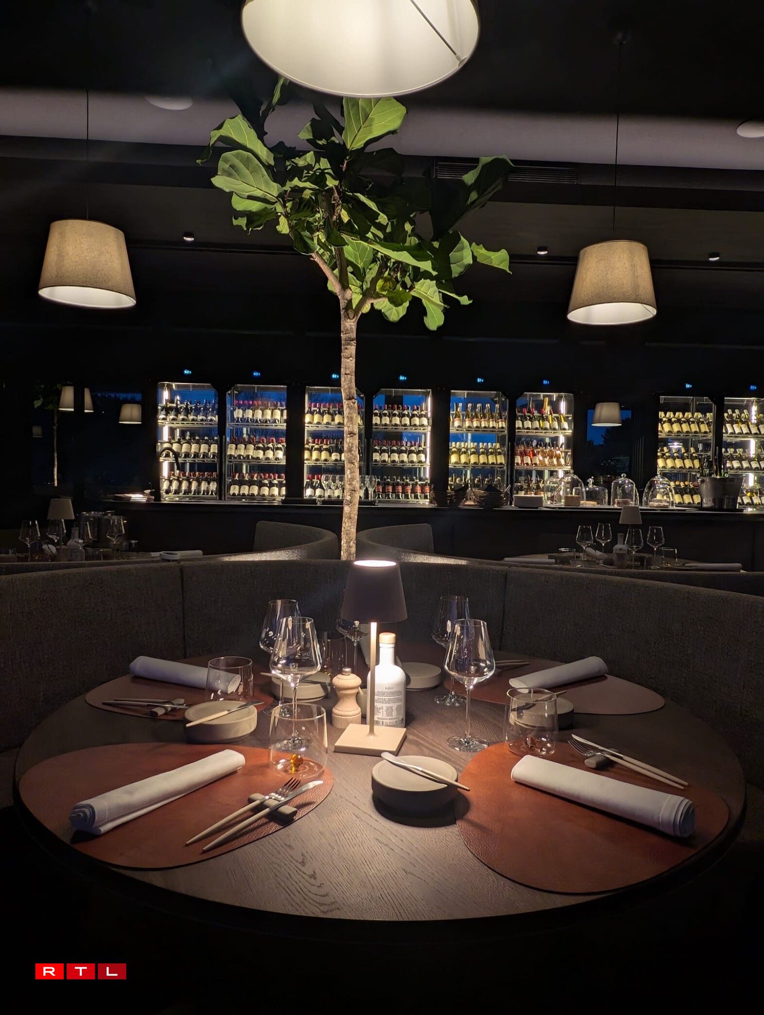 Une photo prise dans le restaurant Sensa au sein de l'hôtel Anatura