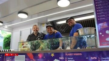 Maurizio et son food truck de hot dog