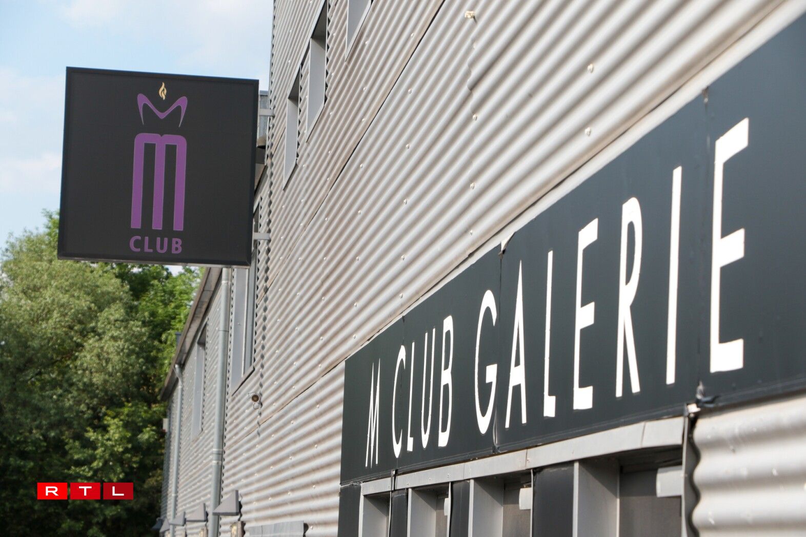 La façade du M Club Luxembourg