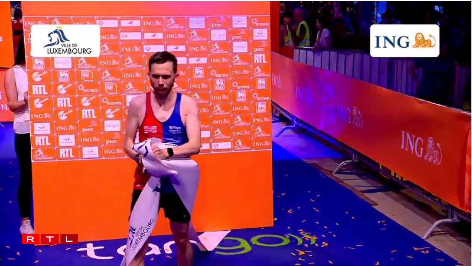 Philippe Gillen vient de passer la ligne d'arrivée.