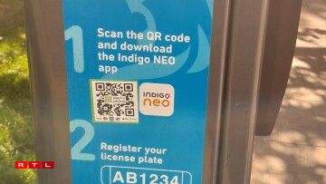 Do not use these fraudulent QR codes discovered on the payment terminals of the on-street car park in Luxembourg City.