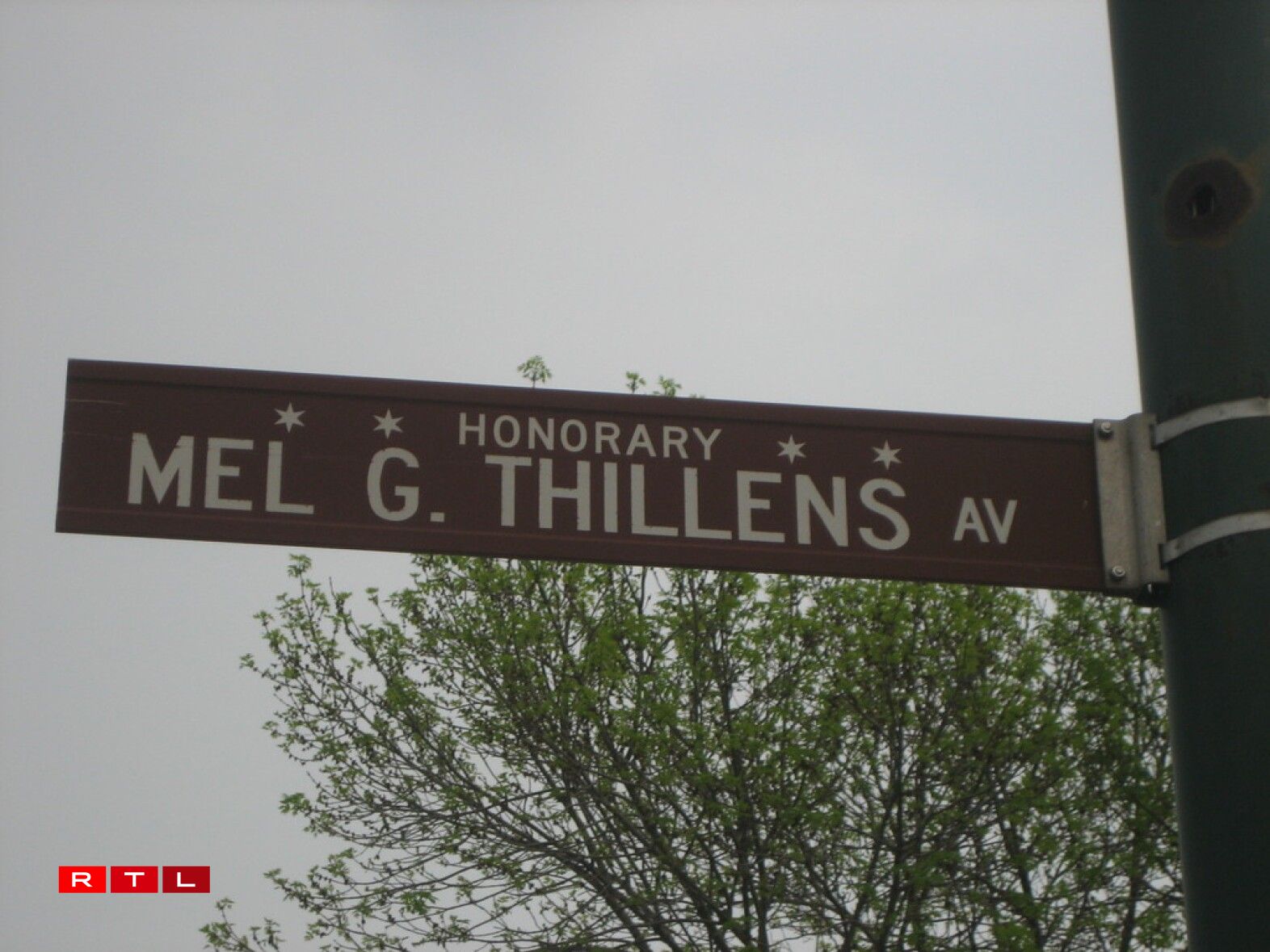 Street named in honor of Mel G. Thillens