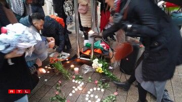 Net wäit ewech gouf och op d'Schicksal vun den Awunner an der Gazasträif opmierksam gemaach.