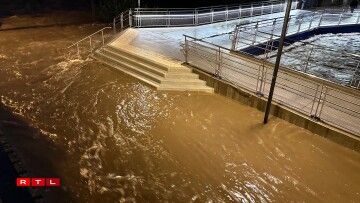 Le parking Däich ce jeudi matin à Ettelbruck.