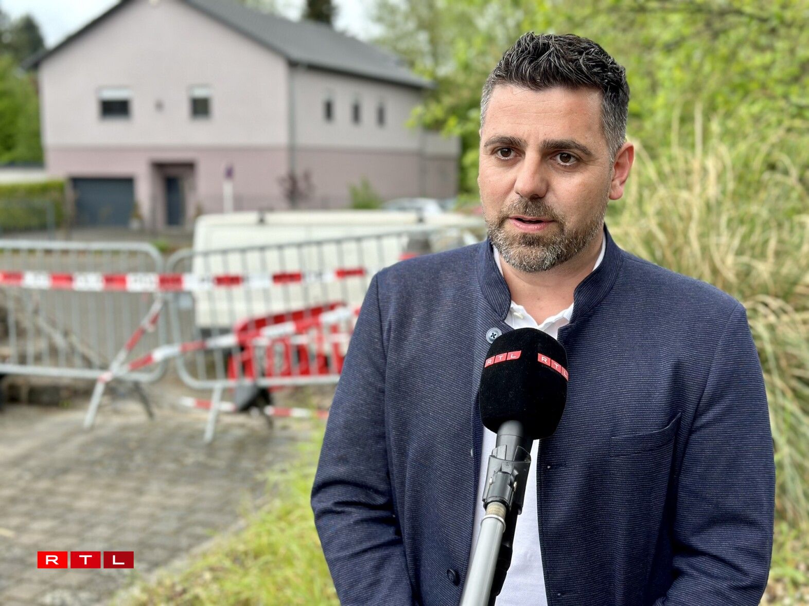 Le bourgmestre David Viaggi