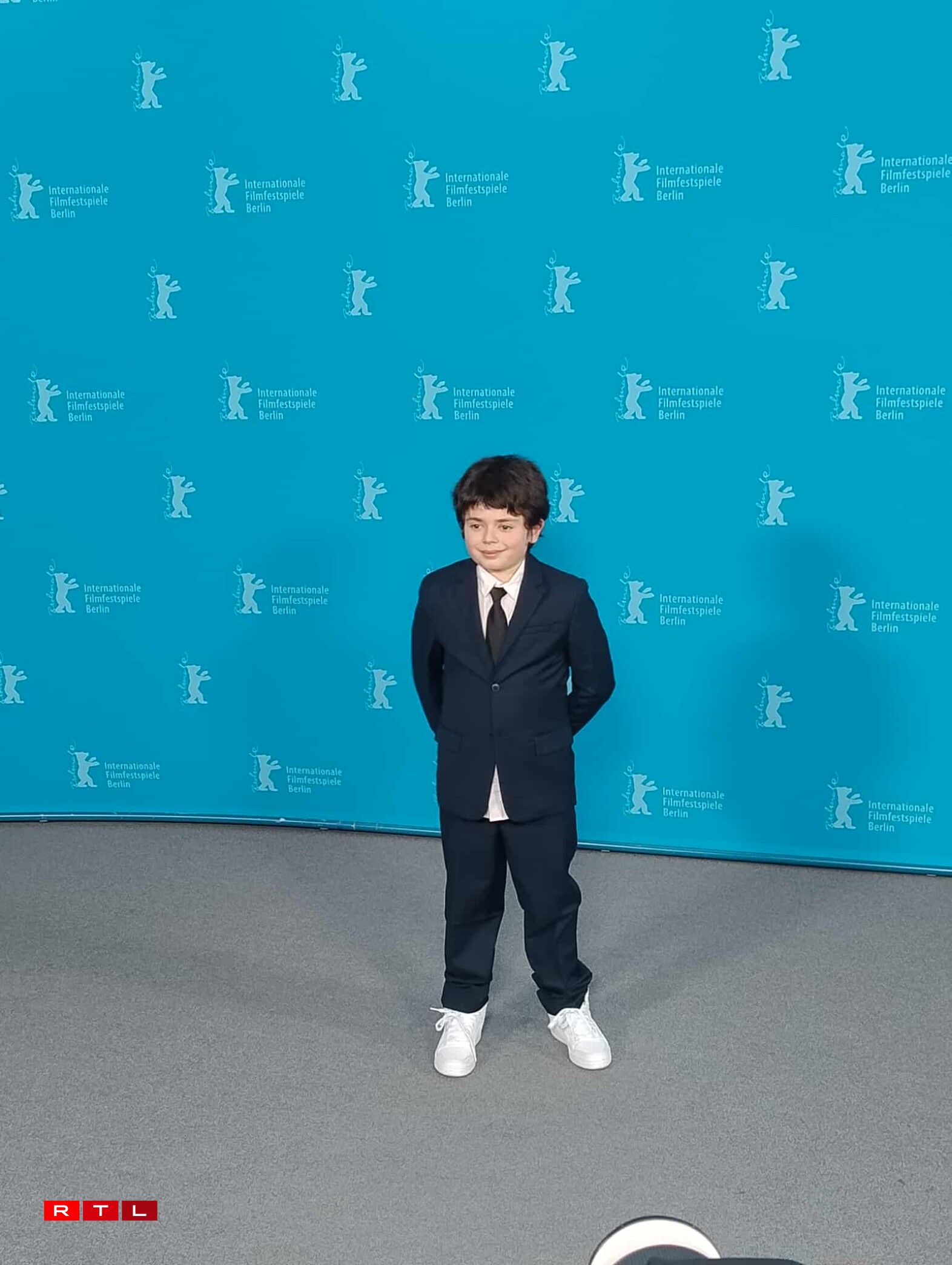 Ethan Chimienti lors de la Berlinale.