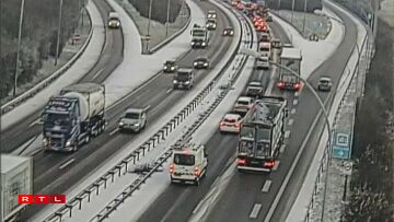 La circulation était ralentie sur l'A4 en direction de Luxembourg-ville.