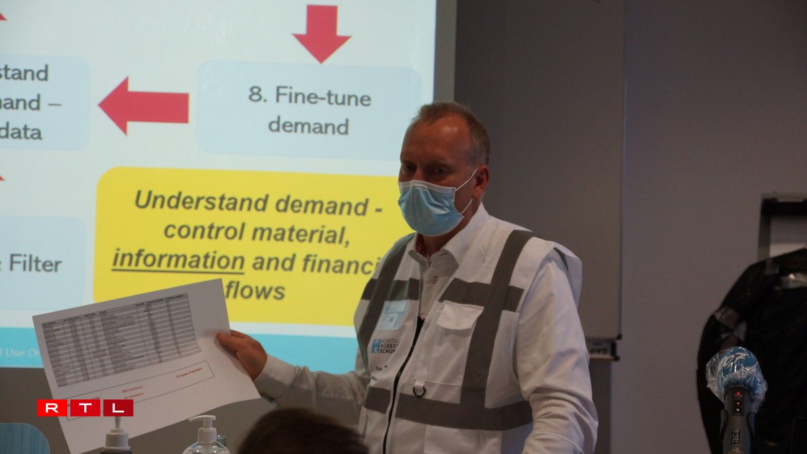 Michel Schuetz, administrative director of Hopitaux Robert Schuman.