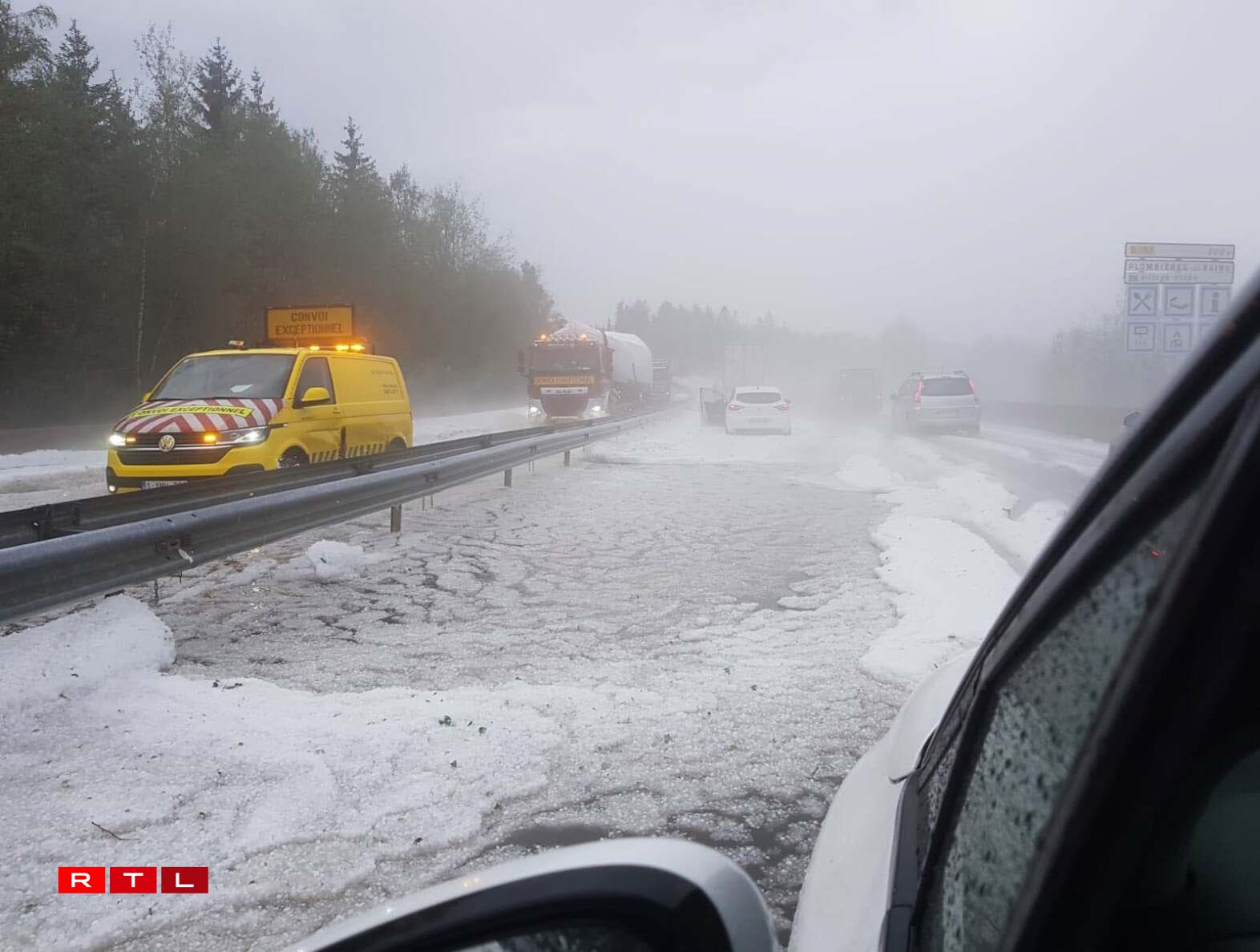 Les intempéries ont eu un impact sur la circulation dans les Vosges