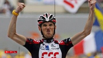 Seng éischt Etappevictoire beim Tour de France 2006 uewen op der Alpe d'Huez.