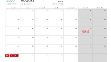 Sadly, no bridge or long weekend in August. But you can watch the Olympics to cheer your spirits!