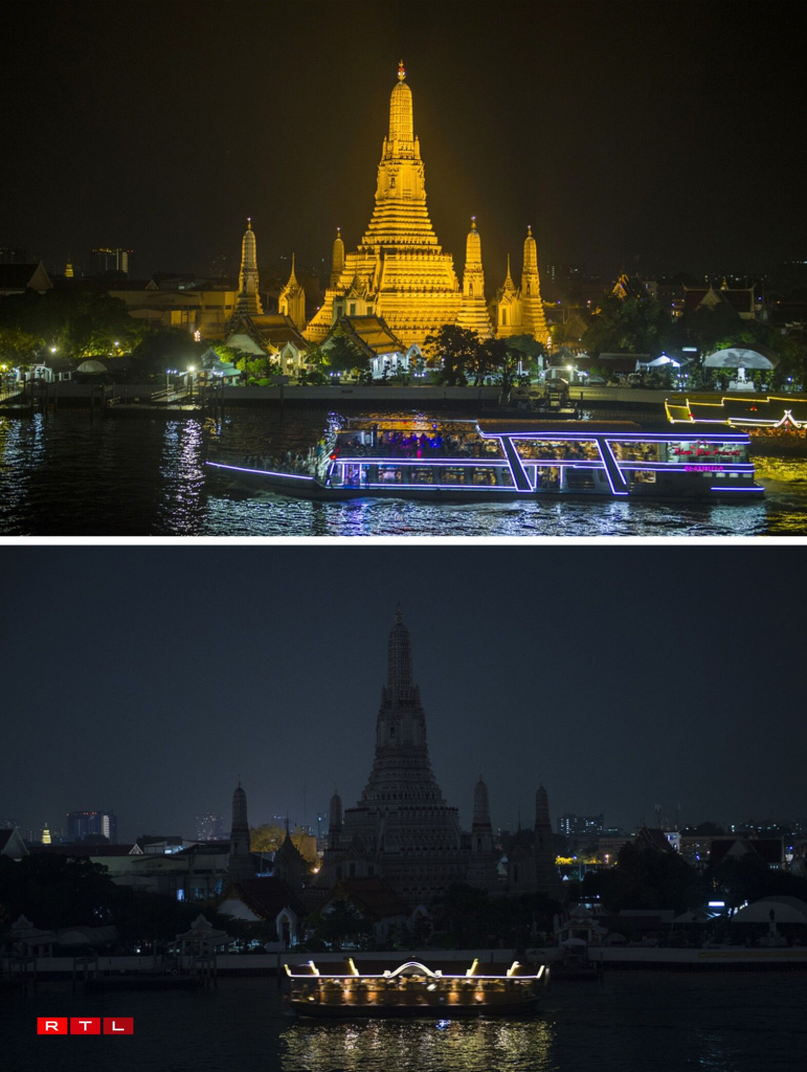 Wat Arun Tempel an Thailand