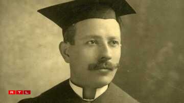 Dr. Bernard J. Cigrand as graduate from dental school