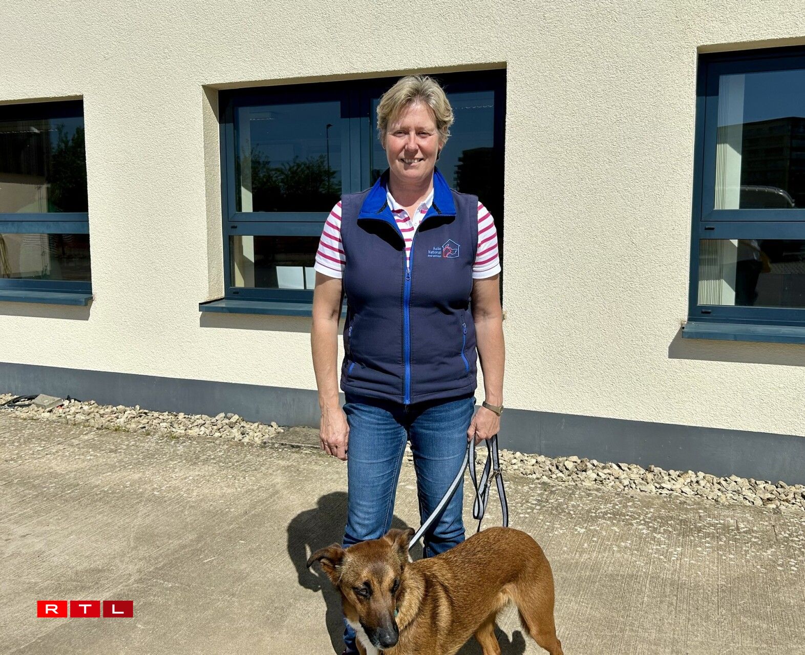 Pascale Sax of the Gasperich animal shelter