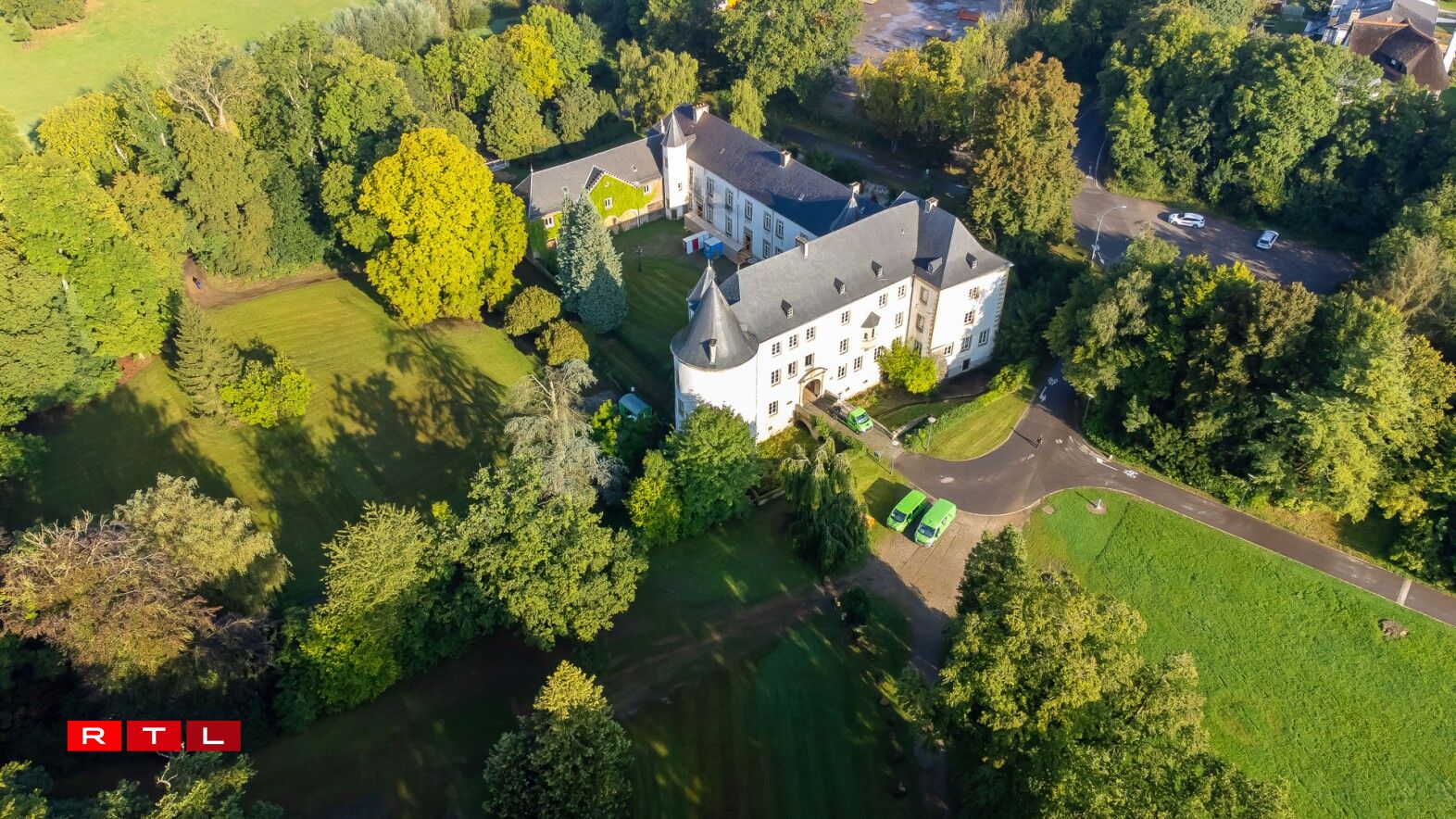 From this angle, it's clear: we're looking at a castle.